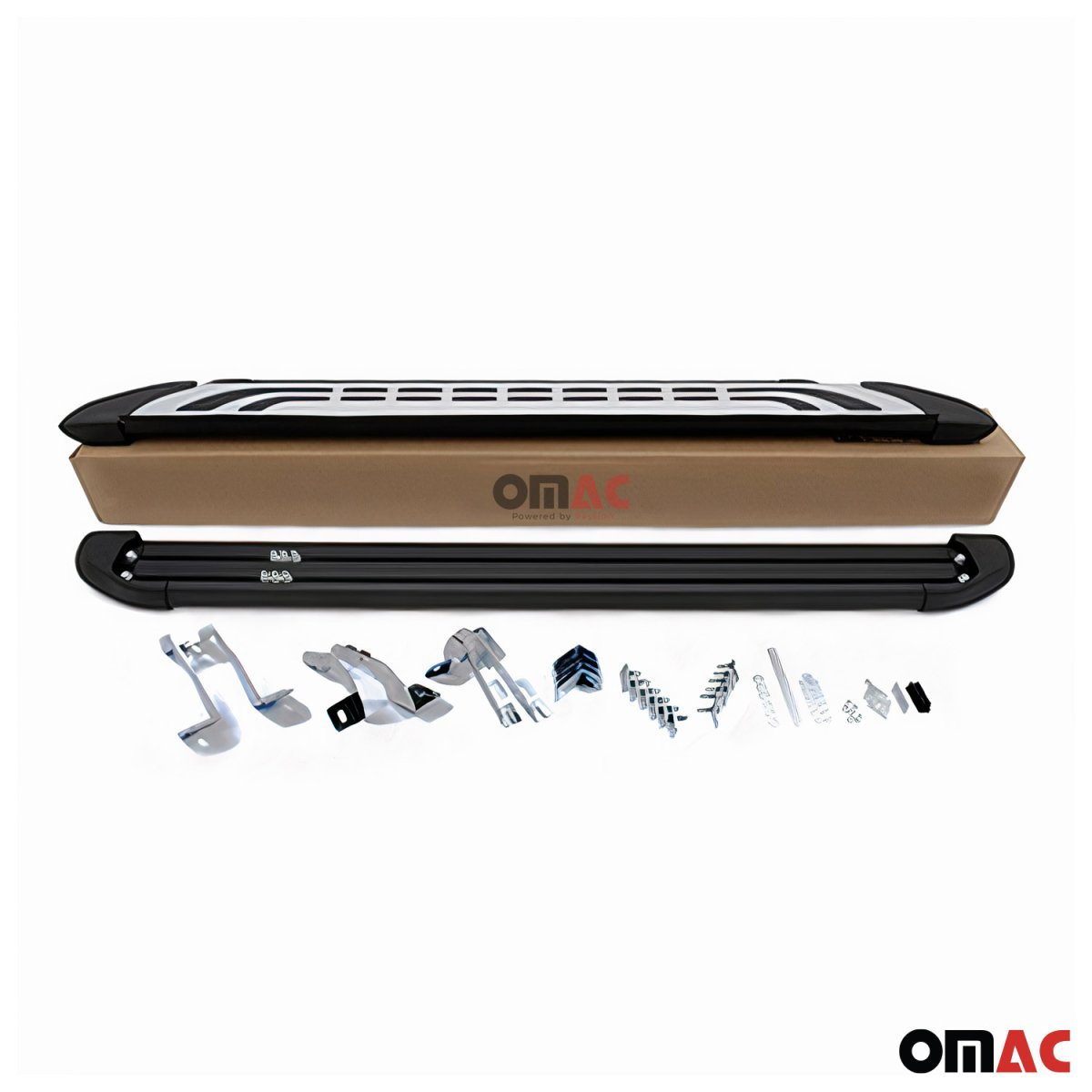 Mercedes Sprinter W907 Wind Deflector - Omac - Acrylic 2 Pcs - Black - '19-'20